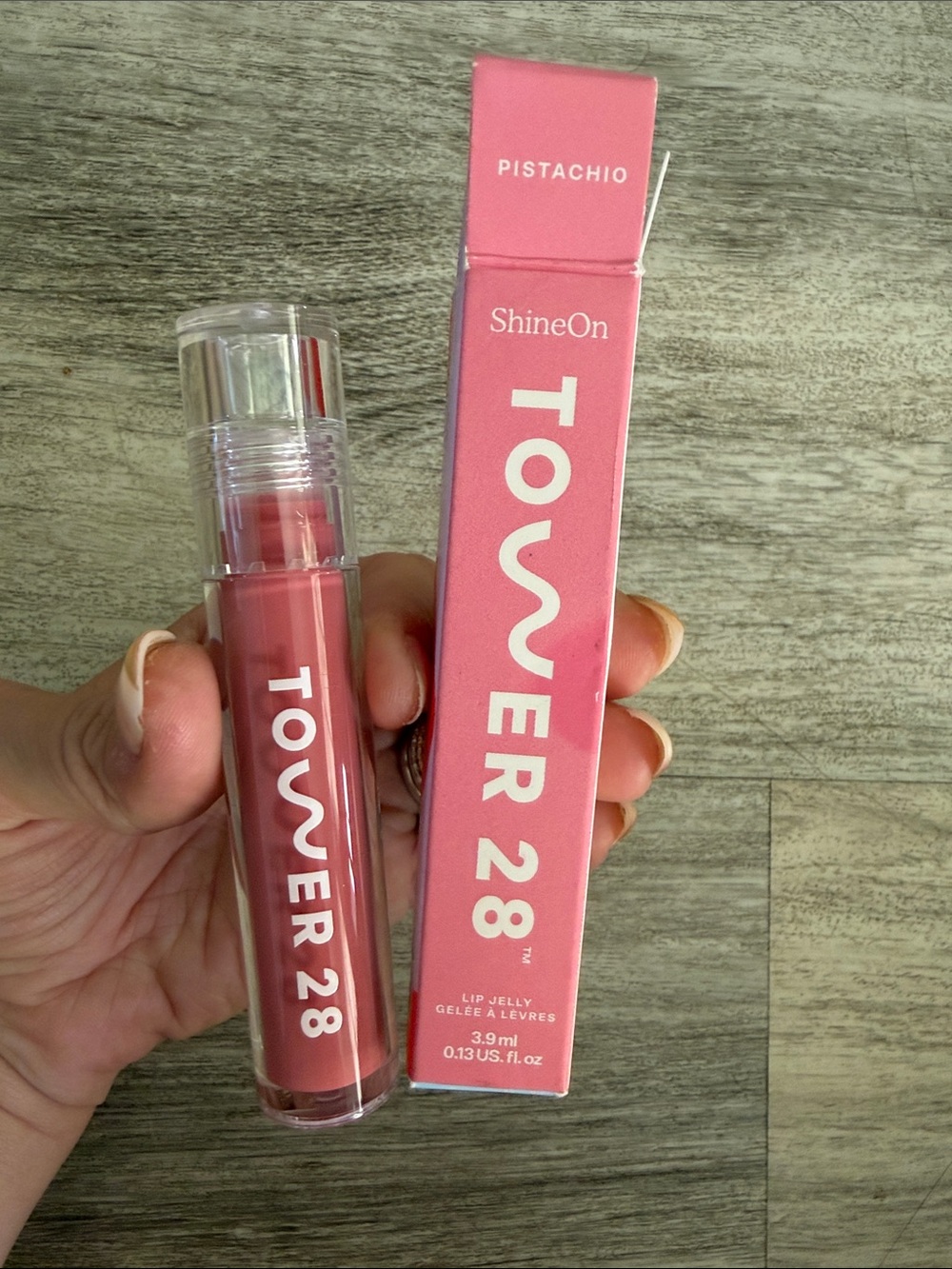 Tower 28 ShineOn Lip Jelly Pistachio - Rose Pink